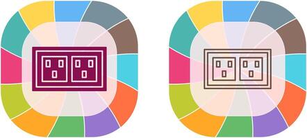 Socket Icon Design vector