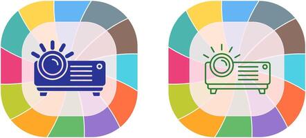 Projector Icon Design vector