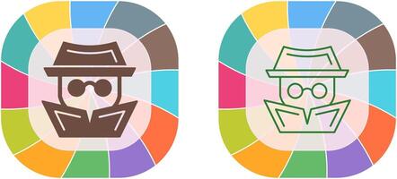 Hacker Icon Design vector