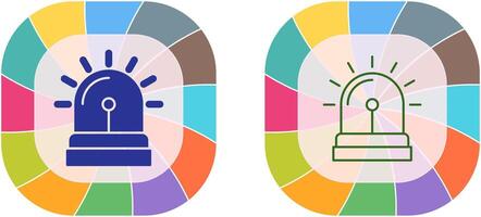 Alarm System Icon Design vector