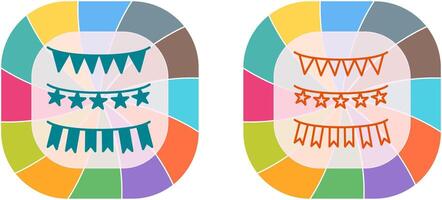 Garlands Icon Design vector