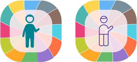 Museum Guide Icon Design vector