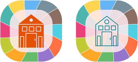 Building Icon Design vector