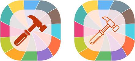 Hammer Icon Design vector