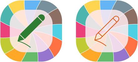 Pencil Icon Design vector