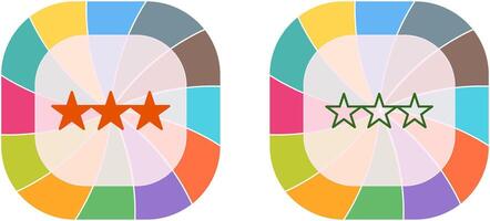 Stars Icon Design vector