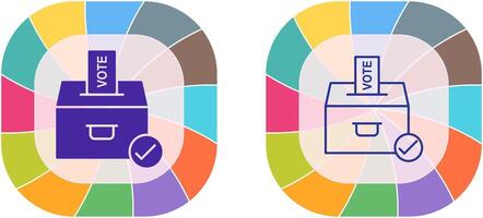 Going to cast ote Icon Design vector