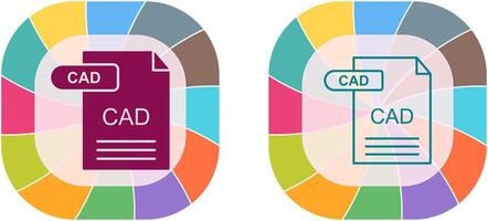 CAD Icon Design vector