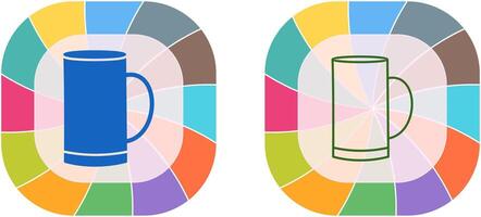 Beer Mug Icon Design vector