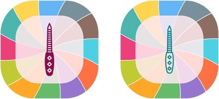 Nail File Icon Design vector