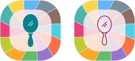 Mirror Icon Design vector