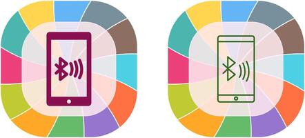 Connected Device Icon Design vector