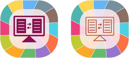 File Sharing Icon Design vector