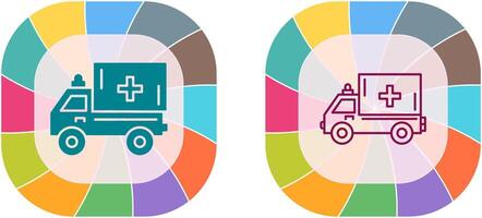 Ambulance Icon Design vector