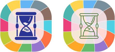 Hourglass Icon Design vector