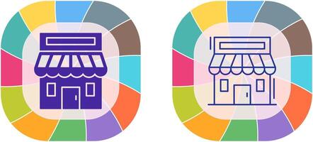 Retail Place Icon Design vector