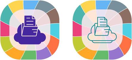 Cloud Icon Design vector