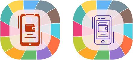 E-wallet Icon Design vector