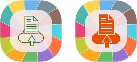 File Upload Icon Design vector