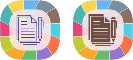 Document Icon Design vector