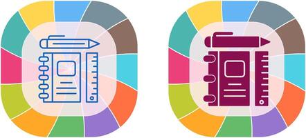 Learning Tools Icon Design vector