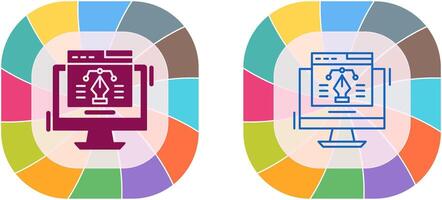 Web Design Icon Design vector