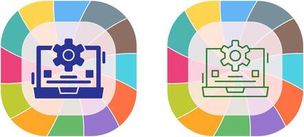 diseño de icono de computadora portátil vector