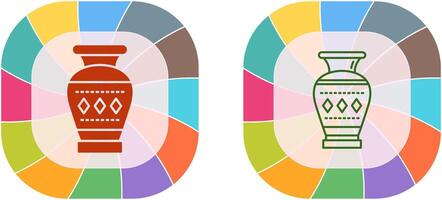 Vase Icon Design vector