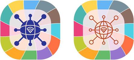 Internet Icon Design vector