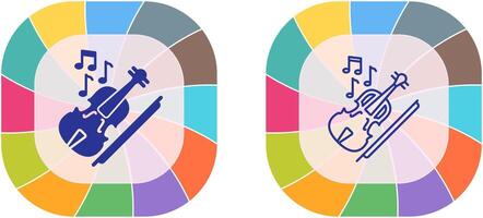 Violin Icon Design vector