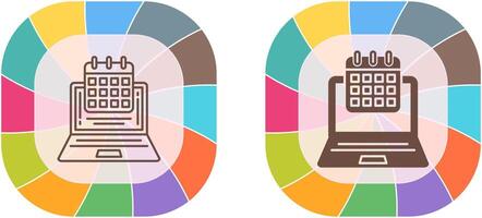 Timetable Icon Design vector