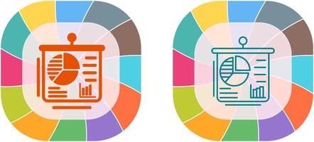 Presentation Icon Design vector