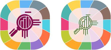 Business Analytics Icon Design vector