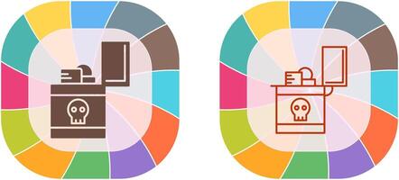 Zippo Icon Design vector