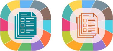 Notes Icon Design vector