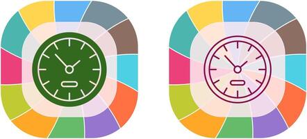 Clock Icon Design vector