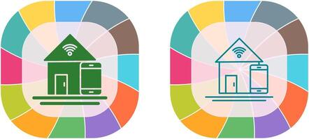 Home Automation Icon Design vector