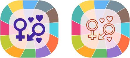 Genders Icon Design vector