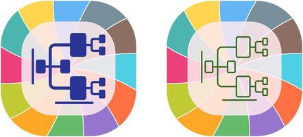Chart Icon Design vector