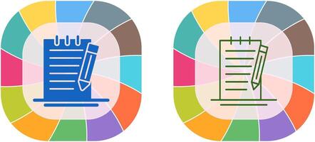Check Up List Icon Design vector