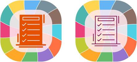 To-do List Icon Design vector