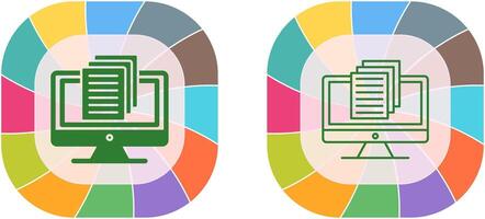 Document Icon Design vector