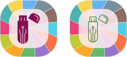 Usb Icon Design vector