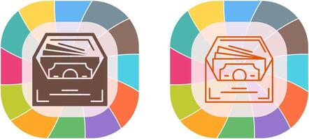 Salary Icon Design vector