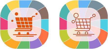 Trolley Icon Design vector