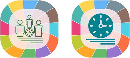 Team Management Icon Design vector