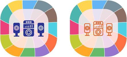 Sound System Icon Design vector