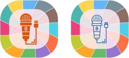 Microphone Icon Design vector