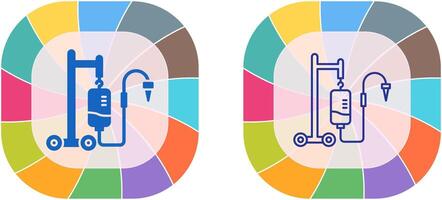 Intravenous Icon Design vector
