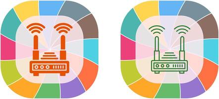 Router Icon Design vector